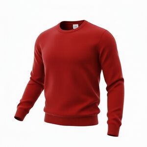 GAP Men's Rich Red Crewneck Sweater